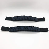 Bartact Grab Handles Black / Anvil Paracord Grab Handles for Headrests of Jeep Wrangler JK, JKU, JL, JLU, Gladiator, Toyota Tacoma, Ford Bronco and other vehicles with removable head rests (PAIR of 2)