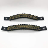 Bartact Grab Handles Black / Multicam Bartact Paracord Grab Handles compatible with Ford Bronco 2021 2022 Roll Bar Front or Rear (Pair of 2) Made in USA