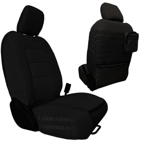 Bartact Jeep Gladiator Seat Covers black / red / Same as insert Color Front Tactical Seat Covers for Jeep Gladiator 2019-22 JT BARTACT - (PAIR) w/ MOLLE - (NOT for Mojave or 392 Edition)