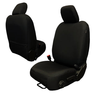 Bartact Jeep Gladiator Seat Covers Graphite Front Seat Covers for Jeep Gladiator 2019-22 JT BARTACT - Base Line Performance (PAIR) - (NOT for Mojave or 392 Edition)