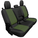 Bartact Jeep Gladiator Seat Covers black / olive drab / Same as insert Color Rear Bench Tactical Seat Covers for Jeep Gladiator 2019-22 All Models BARTACT - WITH Fold Down Armrest ONLY!