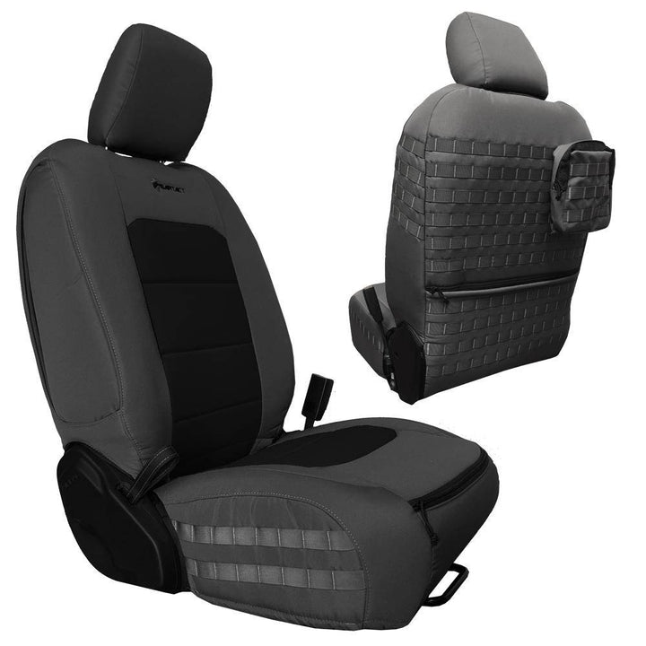 Bartact Jeep Gladiator Seat Covers Front Tactical Seat Covers for Jeep Gladiator 2021-22 JT BARTACT - (PAIR) - For Mojave Edition ONLY