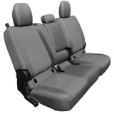 Bartact Jeep Gladiator Seat Covers graphite / graphite / Same as insert Color Rear Bench Tactical Seat Covers for Jeep Gladiator 2019-22 All Models BARTACT - WITH Fold Down Armrest ONLY!