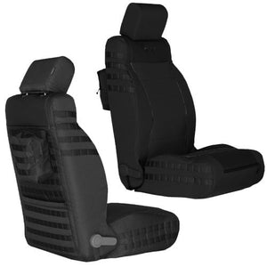Bartact Jeep Wrangler Seat Covers Front Tactical Seat Covers for Jeep Wrangler JK & JKU 2011-12 BARTACT (PAIR) w/ MOLLE - Non SRS Air Bag Compliant