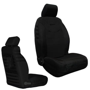 Front Tactical Seat Covers for Jeep Wrangler JK & JKU 2013-18 BARTACT (PAIR) w/ MOLLE - Non SRS Air Bag Compliant - Bull Strap