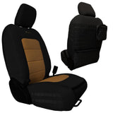 Bartact Jeep Wrangler Seat Covers black / coyote / Same as insert Color Front Tactical Seat Covers for Jeep Wrangler JLU 2018-22 4 Door ONLY (NOT for Mojave or 392 Edition) Bartact w/ MOLLE