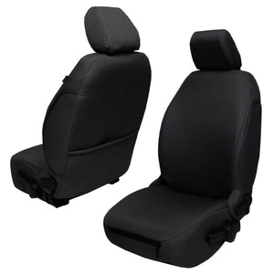 Bartact Jeep Wrangler Seat Covers Graphite Front Seat Covers for Jeep Wrangler JK & JKU 2011-12 BARTACT Base Line Performance Front Seat Covers (PAIR)