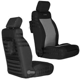 Bartact Jeep Wrangler Seat Covers black / graphite Front Tactical Seat Covers for Jeep Wrangler JK & JKU 2011-12 BARTACT (PAIR) w/ MOLLE - Non SRS Air Bag Compliant