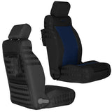Bartact Jeep Wrangler Seat Covers black / navy Front Tactical Seat Covers for Jeep Wrangler 2007-10 JK & JKU BARTACT (PAIR) - SRS Air Bag Compliant
