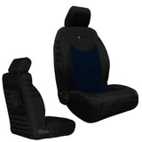 Bartact Jeep Wrangler Seat Covers black / navy Front Tactical Seat Covers for Jeep Wrangler JK & JKU 2013-18 BARTACT (PAIR) w/ MOLLE - SRS Air Bag Compliant