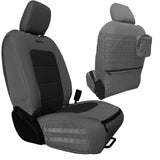 Bartact Jeep Wrangler Seat Covers graphite / black / Same as insert Color Front Tactical Seat Covers for Jeep Wrangler JLU 2018-22 4 Door ONLY (NOT for Mojave or 392 Edition) Bartact w/ MOLLE