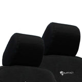 Bartact Jeep Wrangler Seat Covers Head Rest Covers (PAIR) for 2007-10 Jeep Wrangler JKU 4 Door Rear Bench