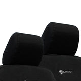 Bartact Jeep Wrangler Seat Covers Head Rest Covers (PAIR) for 2018-20 Jeep Wrangler JL JLU Front Seat - NOT JK JKU