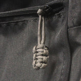 Bartact Miscellaneous 5 / Graphite Paracord Zipper Pulls (w/ key ring) - qty 5 - Hand Woven USA 550 Paracord - Bartact