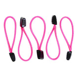 Bartact Miscellaneous 5 / Hot Pink Paracord Zipper Pulls w/ plastic pull - qty 3 OR 5 - Made in USA 550 Paracord