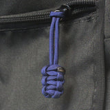 Bartact Miscellaneous 5 / Navy Blue-Midnight Paracord Zipper Pulls (w/ key ring) - qty 5 - Hand Woven USA 550 Paracord - Bartact