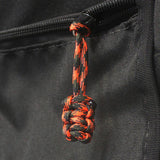 Bartact Miscellaneous 5 / Orange Camo Paracord Zipper Pulls (w/ key ring) - qty 5 - Hand Woven USA 550 Paracord - Bartact