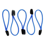 Bartact Miscellaneous 5 / Royal Blue Paracord Zipper Pulls w/ plastic pull - qty 3 OR 5 - Made in USA 550 Paracord