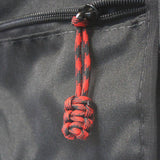 Bartact Miscellaneous 5 / Spider Bite Paracord Zipper Pulls (w/ key ring) - qty 5 - Hand Woven USA 550 Paracord - Bartact