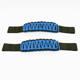 Bartact Miscellaneous Royal Blue Adjustable Paracord Door Limiting Straps (pair of 2) for 1976-06 Jeep Wrangler CJ, YJ, TJ