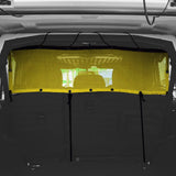 Bartact Miscellaneous Yellow Bartact Cargo/Pet Barrier Divider Shade- Jeep Wrangler JLU Rear Bench Upper (PAT PENDING)