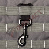 Bartact MOLLE ACCESSORIES Black MOLLE Attachments, Bartact, PALS/MOLLE, T-Bar & Metal Swivel Hooks (pair of 2)