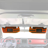 Bartact Visor Covers MOLLE Visor Covers for Jeep Gladiator 2019 - 2022 JT Truck (w/ Garage Door Opener Cut-out) w/ PALS/MOLLE (pair)