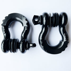 Bull Strap Recovery Bull Strap 3/4" 5T D-Ring Shackle Kit w/ Isolators & Washers - qty 2
